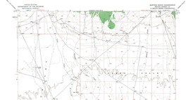 Bartine Ranch Quadrangle, Nevada 1956 Topo Map USGS 15 Minute Topographic - £17.30 GBP