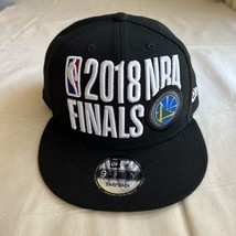 Golden State Warriors Hat 2018 NBA Champions New Era 9FIFTY Snapback Black - £15.46 GBP