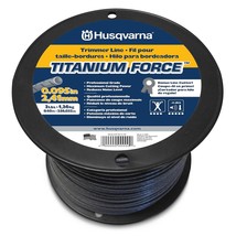 Husqvarna string trimmer line .095-Inch 840ft spool Titanium Force High efficien - £58.13 GBP