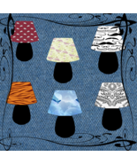 Color Lamps2-Digital ClipArt-PNG-Gift Tag-T shirt-Jewelry-Notebook-Holid... - $37.30 MXN