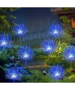 4Pcs Solar Firework Lights Outdoor Waterproof IP44 with 8 Lighting Modes... - $40.43 CAD