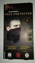 Face Mask Copper Fit Guardwell Neck Gaiter Charcoal Grey adult one size - $11.83