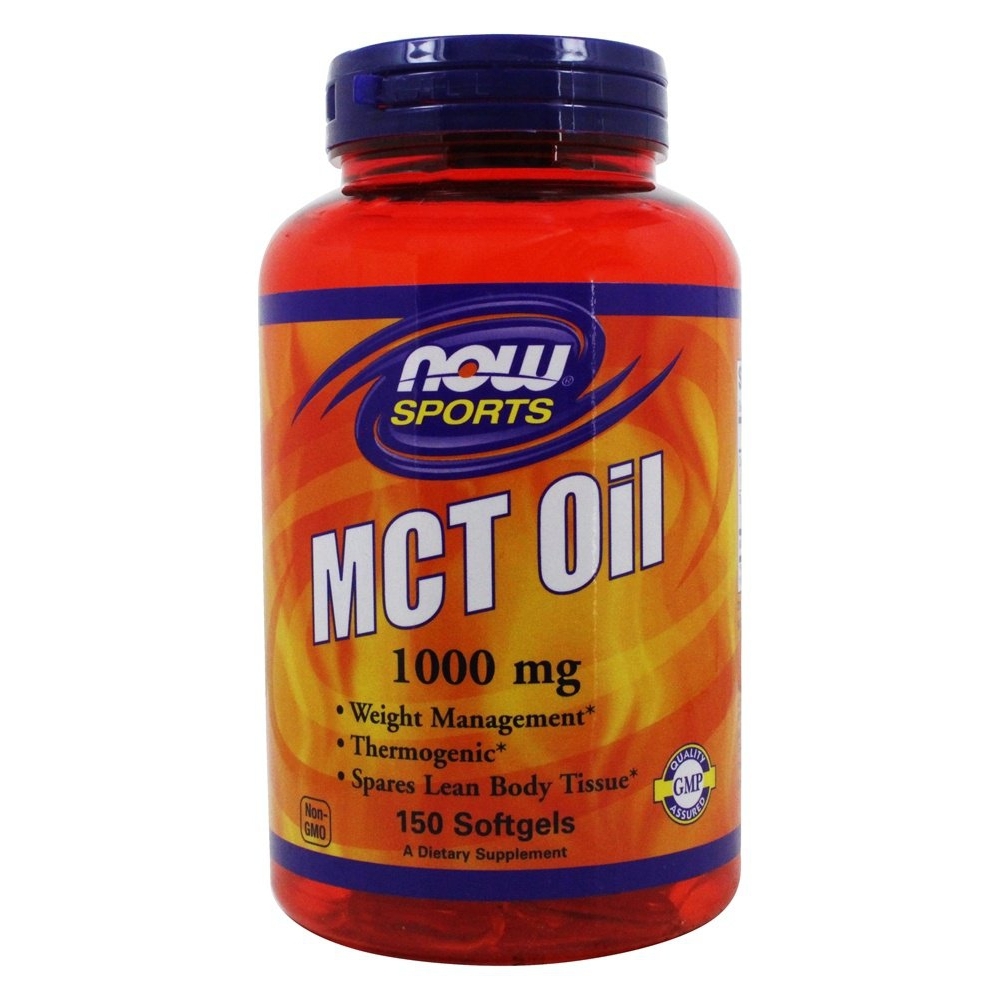 NOW Foods MCT Oil 1000 mg., 150 Softgels - $15.29