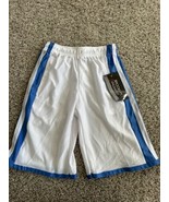 Brooklyn Unlimited Boys Basketball Shorts White Pocket Elastic Waist Siz... - $146.41 MXN