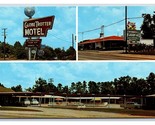 Globe Trotter Motor Hotel Motel Multiview Longview Texas TX Chrome Postc... - $3.91