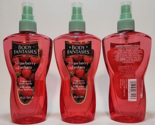 (3) Body Fantasies STRAWBERRY FANTASY Body Spray Mist Perfume BIG 8 oz B... - $31.67