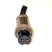 CB RADIO 2 PIN PUSH IN POWER CONNECTOR PLUG / HAM RADIO 2 PIN POWER CONN... - $2.18