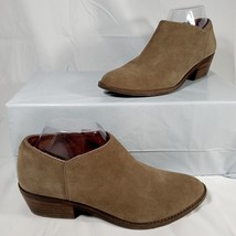 Lucky Brand LK-FAITHLY Women&#39;s Faithly Oiled Suede Booties - Toffee - US 8.5M - £19.54 GBP