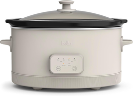 6.0 Qt Programmable Slow Cooker, Ceramic Nonstick Coating, Adjustable Te... - $84.04