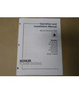 Kohler Puissance Systems Operation &amp; Installation Manuel TP-5552 Ccoz Cc... - $552.58 MXN