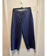 NWT vintage Tommy Bahama Cotton Cropped Pant Deep Haze Blue Women&#39;s Size... - €33,37 EUR