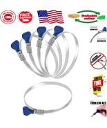 5-Pack 4-Inch Thumb Screw Key Clamps - Easy Installation, Perfect for Du... - $27.89 CAD