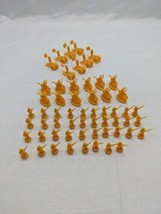 Lot Of (58) Yellow Replacement Risk Player Pieces - £18.08 GBP