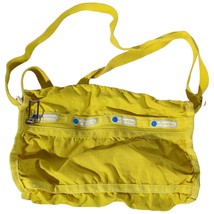 LeSport Sac Crossbody Bag Small Yellow Purse/Handbag Hiking Tear Resistant - £30.37 GBP