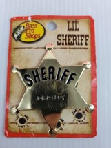 Bass Pro Shop Brass Lil&#39; SHERIFF STAR BADGE Engraved &quot;PHIL&quot;  by Swibco. Sh2 - £7.98 GBP