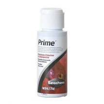 Seachem Prime Water Conditioner Fresh Salt Detoxifies Amonia Nitrites 50 ML - £12.46 GBP