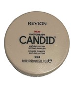 Revlon PhotoReady Candid Anti Pollution Setting Powder Deep 003 New - $126.77 MXN