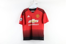 Adidas Boys Large English Premier League Manchester United Pogba Soccer Jersey - £35.57 GBP