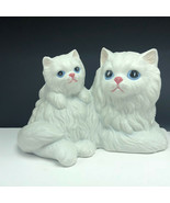 CAT KITTEN PORCELAIN FIGURINE statue sculpture enesco mother baby kitty ... - $29.65