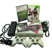 Microsoft XBOX System w/2 Controllers &amp; 4 Games - £75.54 GBP