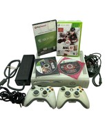 Microsoft XBOX System w/2 Controllers &amp; 4 Games - £75.34 GBP