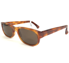 Leonard Opticians Sunglasses K466 4848 Tortoise Rectangular with Brown Lenses - $89.26