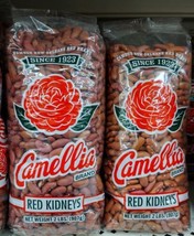 2X CAMELLIA DRY BEANS RED KIDNEYS - 2 BAGS OF 2 lbs EACH - FREE SHIPPING - £23.41 GBP