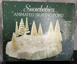 Dept. 56 Snowbabies Animated Skating Pond 56-76686 - BRAND NEW! - £58.38 GBP