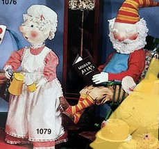 Rare David Hamberger Displays Animated Mechanical Santa And Mrs Claus Set Of 2 - £1,562.94 GBP