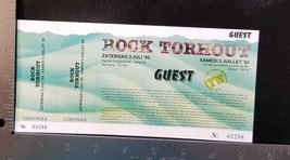 Metallica - Vintage July 3, 1993 Torhout, Belgium Mint Whole Concert Ticket - £23.98 GBP