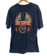 Sturgis Full Throttle T Shirt Size Large Black Graphic Saloon Biker Moto... - $556.98 MXN