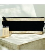 Apatchy London Beauty Collection Pencil Case Champagne Gold Vegan And Black - $407.06 MXN