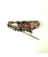 Antique Victorian Natural Branch Coral Pin Brooch Wire Wrap Early 1900s ... - $509.28 MXN