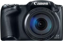 Canon Powershot Sx400 Digital Camera With 30X Optical Zoom (Black) (Manu... - $219.99