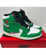Nike Air Jordan 1 Retro High OG Lucky Green Shoes DB4612-300 Women&#39;s Size 9 - £186.85 GBP
