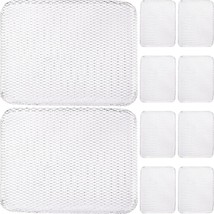 10Pcs Aluminum Bbq Mesh Grill Mat Disposable Grill Topper Broiler Pans N... - $37.04