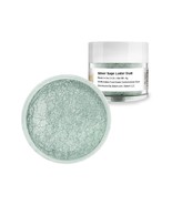 Bakell 4g Silver Sage Edible Pearlized Luster Dust Pearlized Glitter - £7.89 GBP