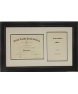 Graduation High School Diploma 6x8 Certificate with 5 X 7 Photo Frame - $39.37