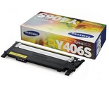 Genuine Samsung CLT-Y406S/XAA Yellow Laser Toner - £25.30 GBP