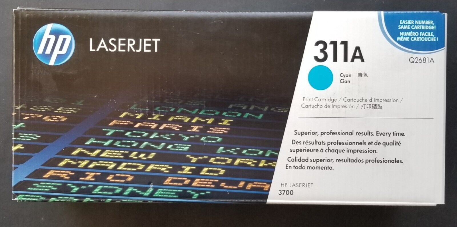 NEW HP CE311A 126A Cyan Toner Cartridge - $36.75