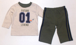 Child of Mine Infant Boys 2pc Outfit Future Legend Size 3-6 Months NWT - $9.79