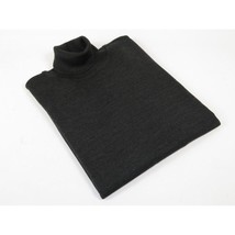 Men PRINCELY Turtle neck Sweater Turkey Soft Merinos Wool 1011-80 Charcoal image 2