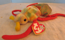 TY Beanie Babies Baby plush insect bug beetle &quot;scurry&quot;  w/Tag 2000 - £7.74 GBP