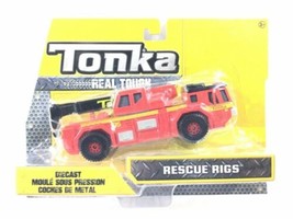Tonka Real Tough Diecast Rescue Rigs Collectible Toy Fire Truck Age 3+ By Hasbro - £18.40 GBP