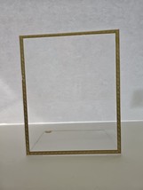 Clear Acrylic 8x10&quot; For Paper Sign Table Top Holder Vintage Distressed  - $92.82 MXN