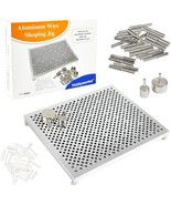 The hobbyworker Wire Bending Jig Includes 30 Metal pegs for Jewelry Making  - €35,19 EUR