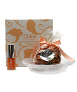 Vintage Chloe Potpourri Luxe Eau De Parfum Gift Set Frosted Glass Dish .... - $52.77 CAD