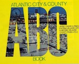 Atlantic City &amp; County A B C Tourist Book 1970&#39;s Monopoly New Jersey Shore - $35.60