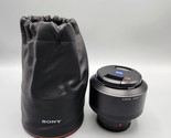 Sony Zeiss SAL85F14Z Planar 85mm T* Camera Lens A-Mount f/1.4 ZA w/ Bag ... - $531.94