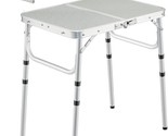 Redcamp Small Folding Camping Table, 2 Ft\., Portable Outdoor, 3 Heights. - $59.99